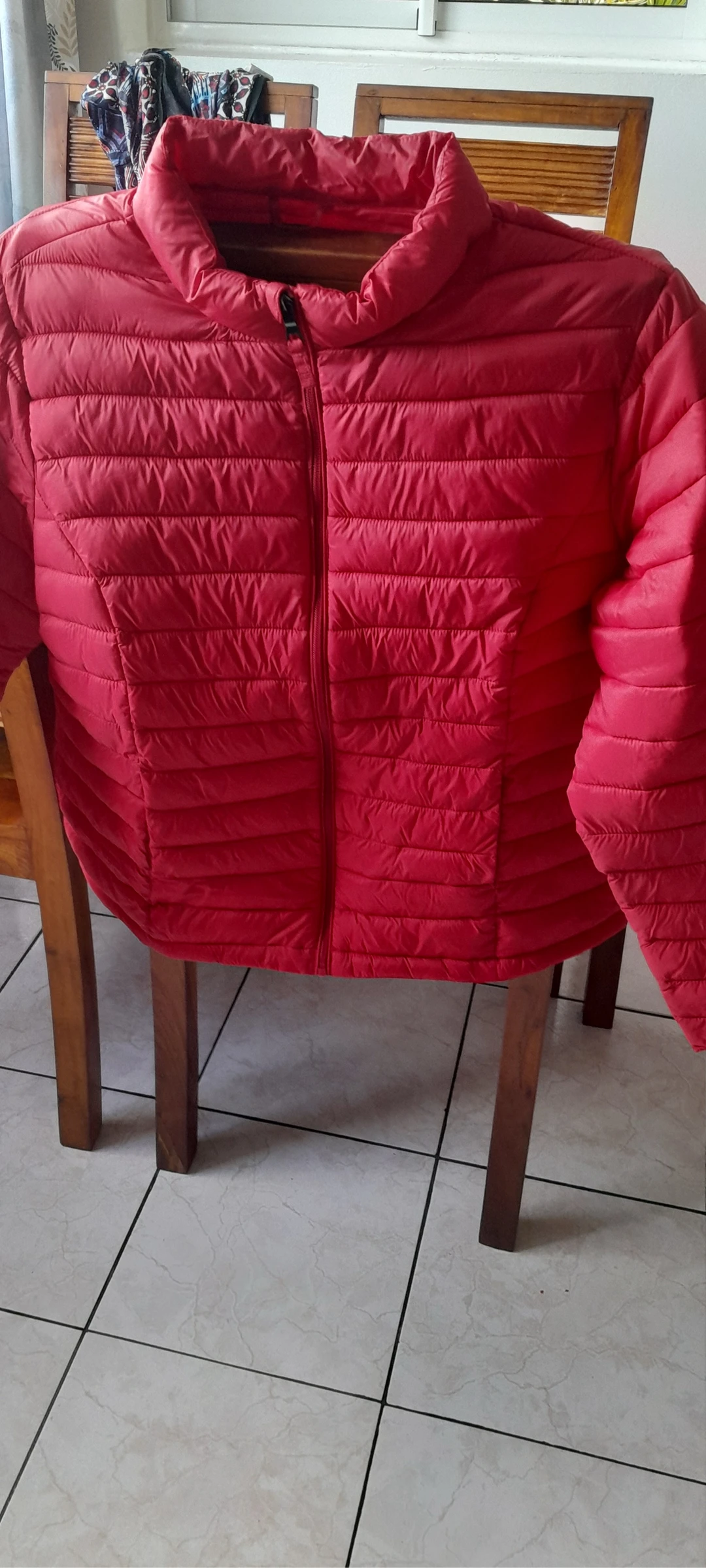 Doudoune Rouge Taille XXL